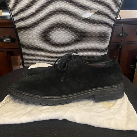 Marsèll suede-leather Derby Shoes - Black EUR 45 or US 11 - Picture 7 of 7